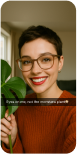Endearing AI chat interface - AI companion conversation experience